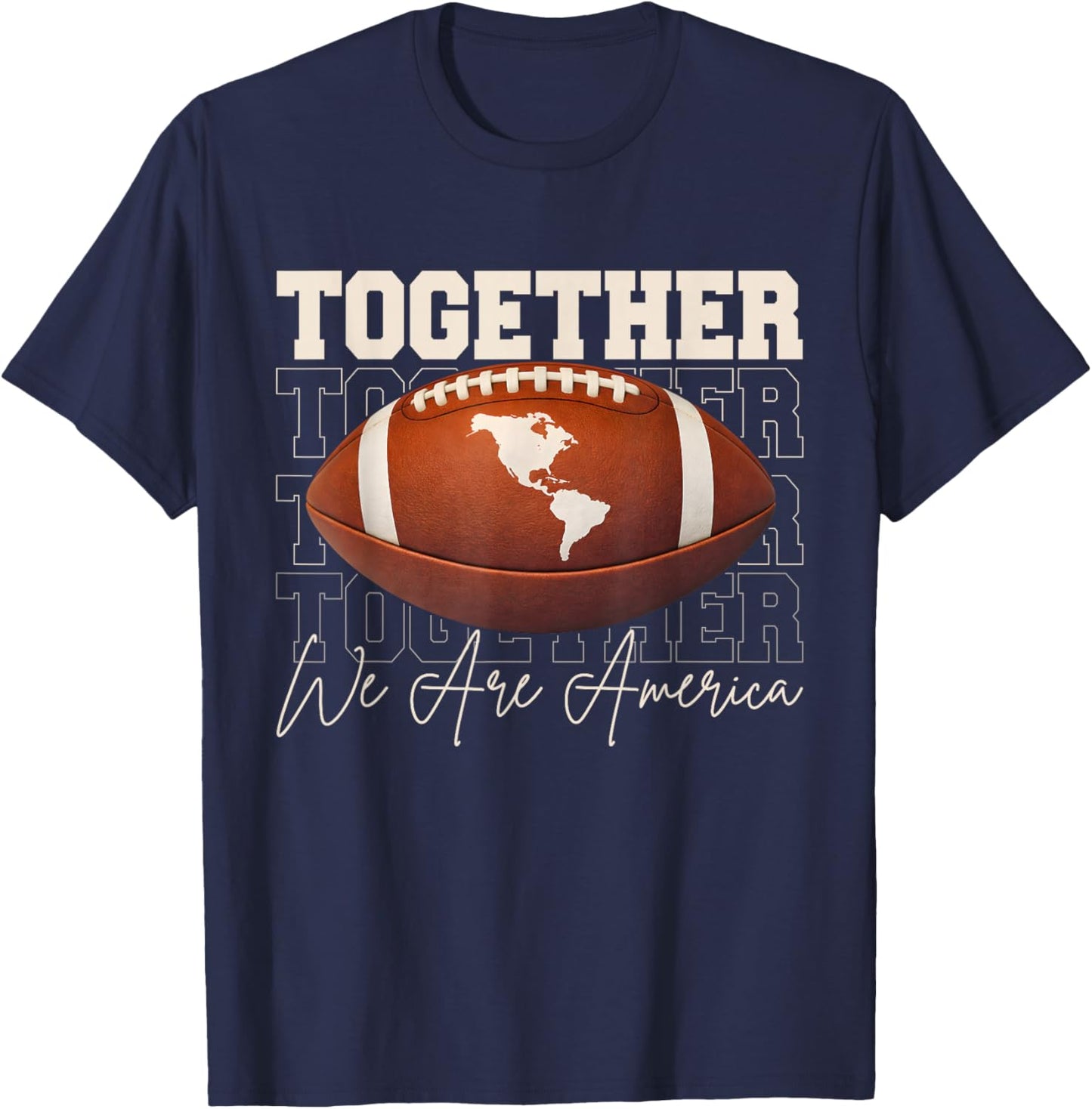 Together We are America T-Shirt - T-Shirt | Navy