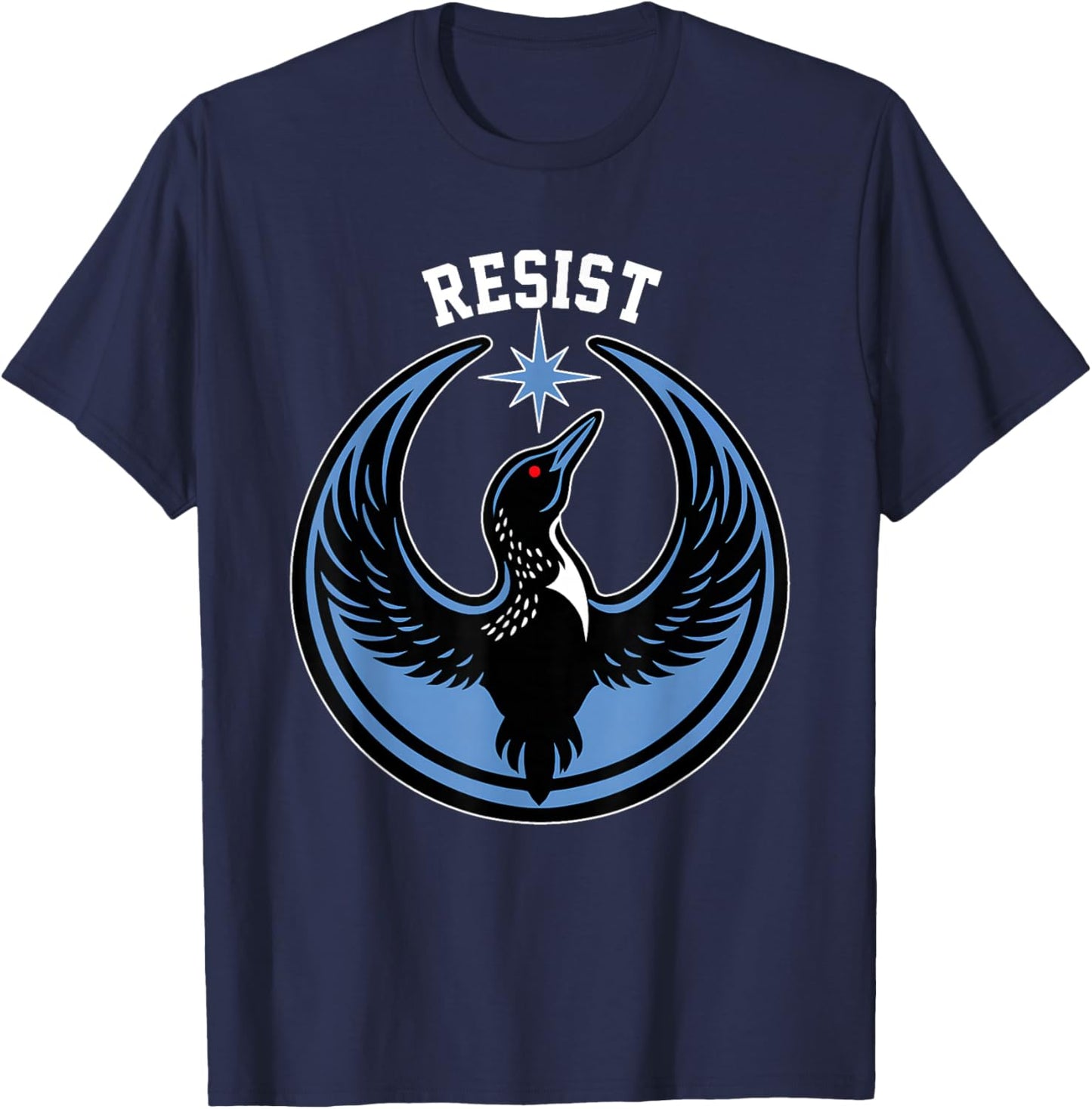 Resist Minnesota Rebel New State Flag T-Shirt - T-Shirt | Navy