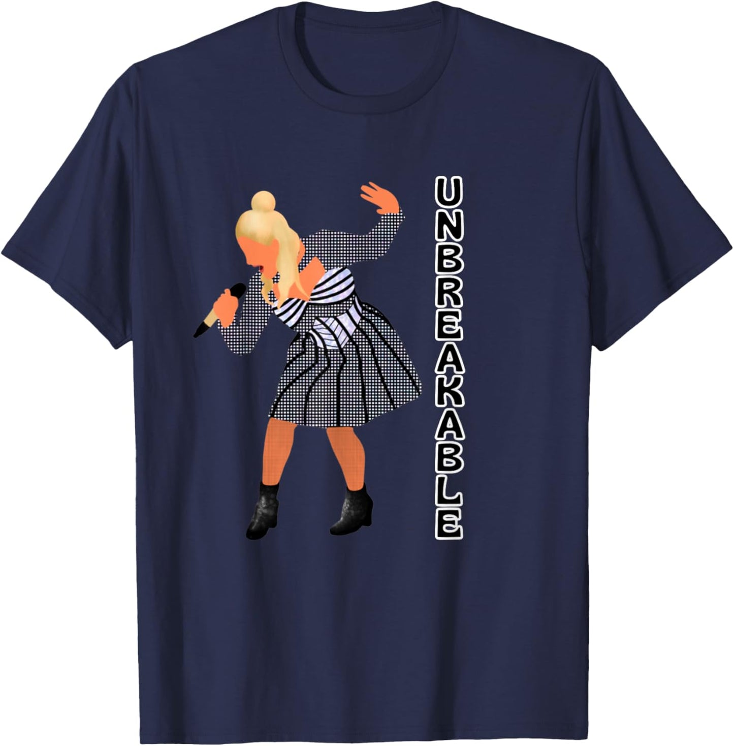 Six Queens Musicals Unbreakable Henry VIII Musical Theatre T-Shirt - T-Shirt | Navy