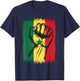 Senegal Roots Handfist Senegalese Flag T-Shirt - T-Shirt | Navy