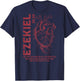 Vintage Ezekiel 36-26 Heart of Flesh Bible Verse Christian T-Shirt - T-Shirt | Navy