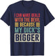 I Can Make Deals with The Devil Because My D.ck's Bigger T-Shirt - T-Shirt | Navy