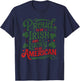 Proud to Be Irish and Lucky to Be American T-Shirt - T-Shirt | Navy