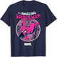 Marvel Comics Spider-Man City Swing Classic T-Shirt - T-Shirt | Navy