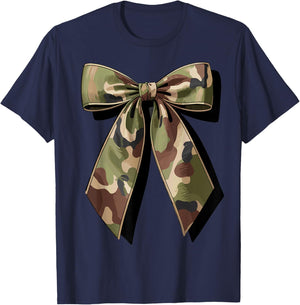Camouflage Bow Hunting T-Shirt - T-Shirt | Navy