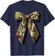 Camouflage Bow Hunting T-Shirt - T-Shirt | Navy