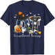 Halloween Occupational Therapy Ghost Spooky Nurse OT T-Shirt - T-Shirt | Navy