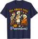All About Fall Prevention Halloween Nurse Physical Therapy T-Shirt - T-Shirt | Navy