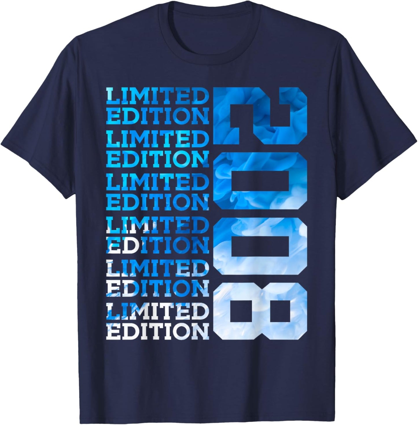 18 Years Limited Edition 2008 18TH Birthday T-Shirt - T-Shirt | Navy