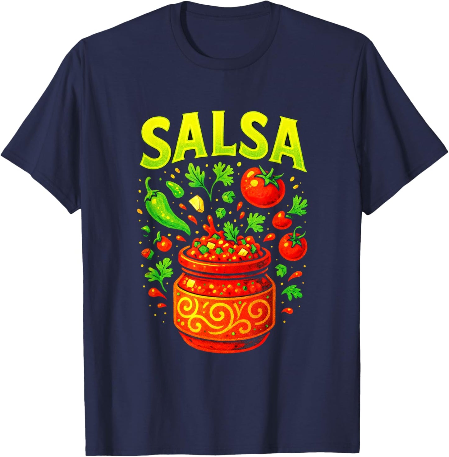 Salsa - Chips Salsa Funny Couple Costume T-Shirt - T-Shirt | Navy