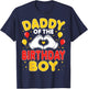 Daddy of The Birthday Boy - Birthday Party Dad T-Shirt - T-Shirt | Navy