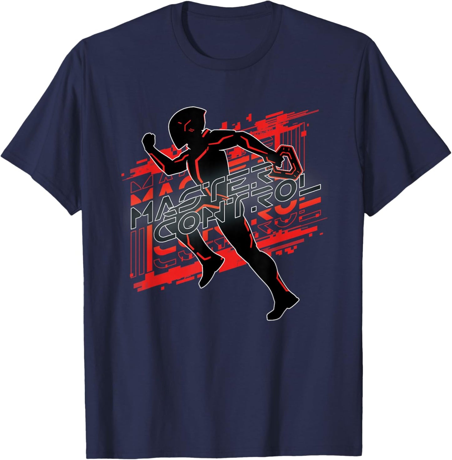 Disney TRON: Ares Master Control Run Official Movie T-Shirt - T-Shirt | Navy