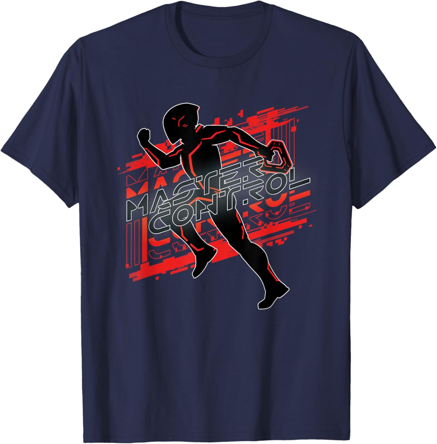 Disney TRON: Ares Master Control Run Official Movie T-Shirt - T-Shirt | Navy
