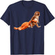 Monkey Punch with Stuffed Clothes for Animal Lovers T-Shirt - T-Shirt | Navy