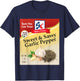 Sweet & Sassy Garlic Pepper Condiment Spice Group Matching T-Shirt - T-Shirt | Navy