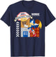 Sonic The Hedgehog - GHZ Basketball Team T-Shirt - T-Shirt | Navy