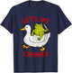 Let’s Do Crimes Chaos Funny Frog Goose Meme T-Shirt - T-Shirt | Navy