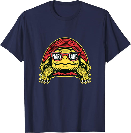 Maryland - Maryland Football Lover Game Day T-Shirt - T-Shirt | Navy