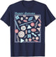 Diatom Phytoplankton Algae Ecology Marine Biology Science T-Shirt - T-Shirt | Navy