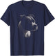 Staffordshire Bull Terrier Drawing Staffy Art Design T-Shirt - T-Shirt | Navy