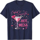 Even Cupid Need A Margarita Retro Trendy Valentine Funny T-Shirt - T-Shirt | Navy