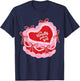 I'm Literally Just A Girl Birthday Cake Coquette Valentine T-Shirt - T-Shirt | Navy