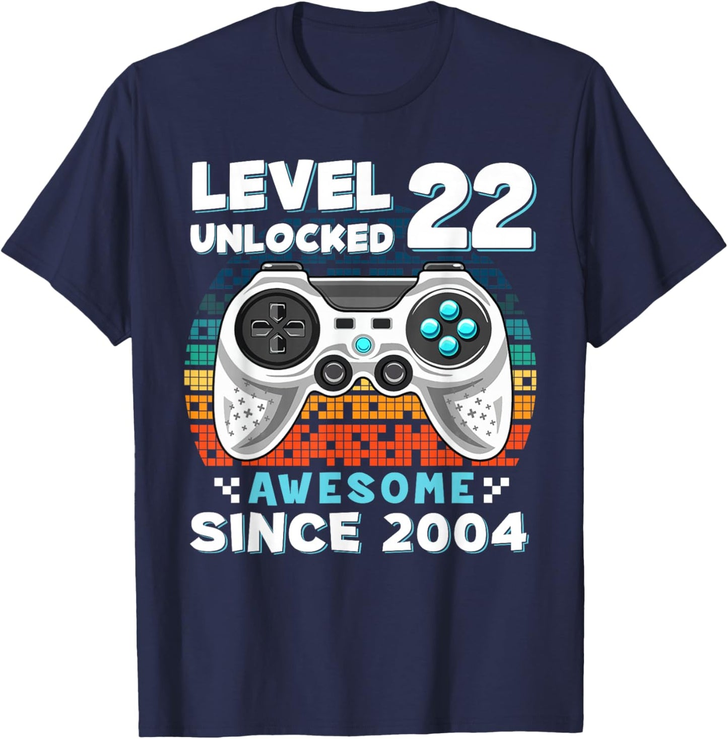 22nd Birthday 22 Years Birthday Gifts T-Shirt - T-Shirt | Navy