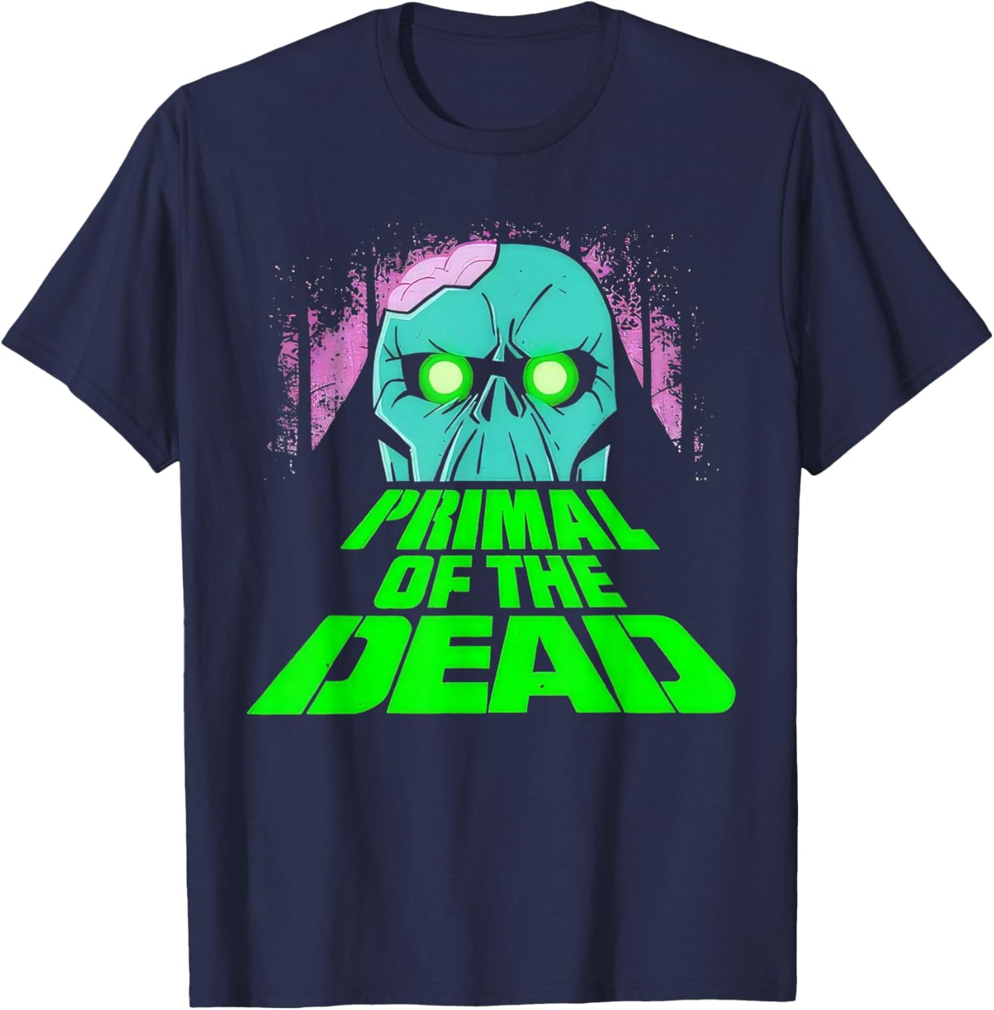 Primal of The Deads Genndy Tartakovsky's Primal T-Shirt - T-Shirt | Navy