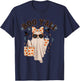 Boo JEE Boujee Pink Ghost Halloween October Vibes T-Shirt - T-Shirt | Navy