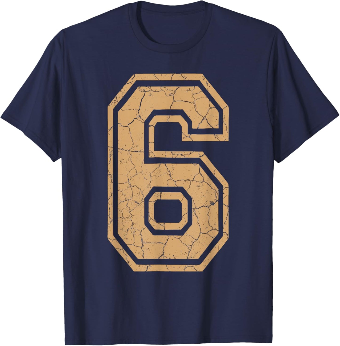 Funny Number 6 67 Meme Costume Matching Group Halloween T-Shirt - T-Shirt | Navy