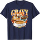 Thanksgiving Gravy Bootleg 90's Rap Rock Vintage Funny T-Shirt - T-Shirt | Navy