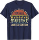 Vintage 2009 Limited Edition 17-Year-Old 17th Birthday T-Shirt - T-Shirt | Navy
