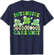 ICU Nurse St.Patricks Day Shamrock Intensive Care Unit Nurse T-Shirt - T-Shirt | Navy