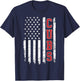 Vintage Cubs Name American US Flag Women and Kids T-Shirt - T-Shirt | Navy