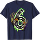 Six Seven Meme 6 7 67 Halloween Skeleton Couple Costume T-Shirt - T-Shirt | Navy
