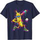 Funny Banana Men Women Kids Youth Drip Ice Cream T-Shirt - T-Shirt | Navy