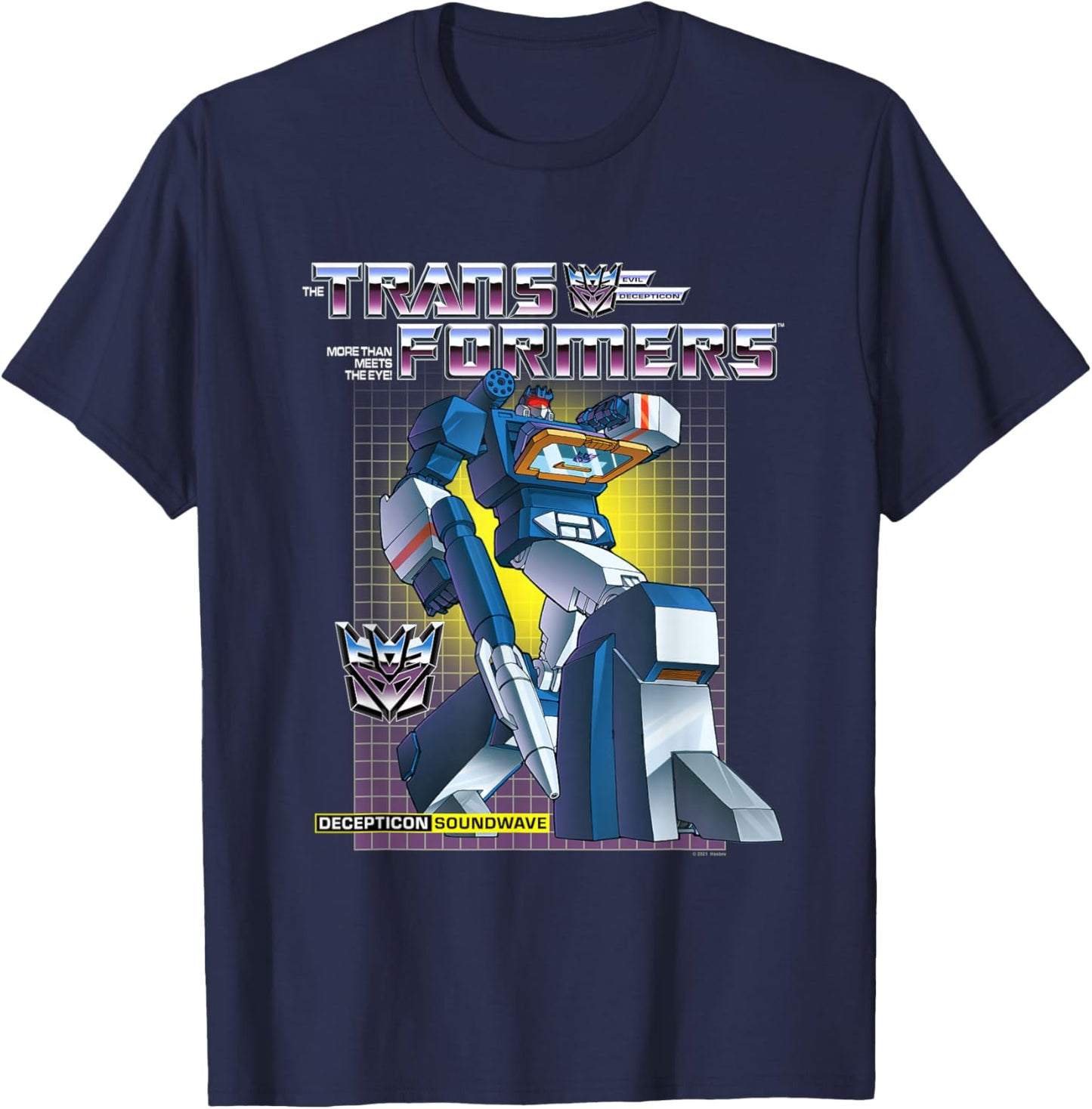 Transformers Soundwave T-Shirt - T-Shirt | Navy