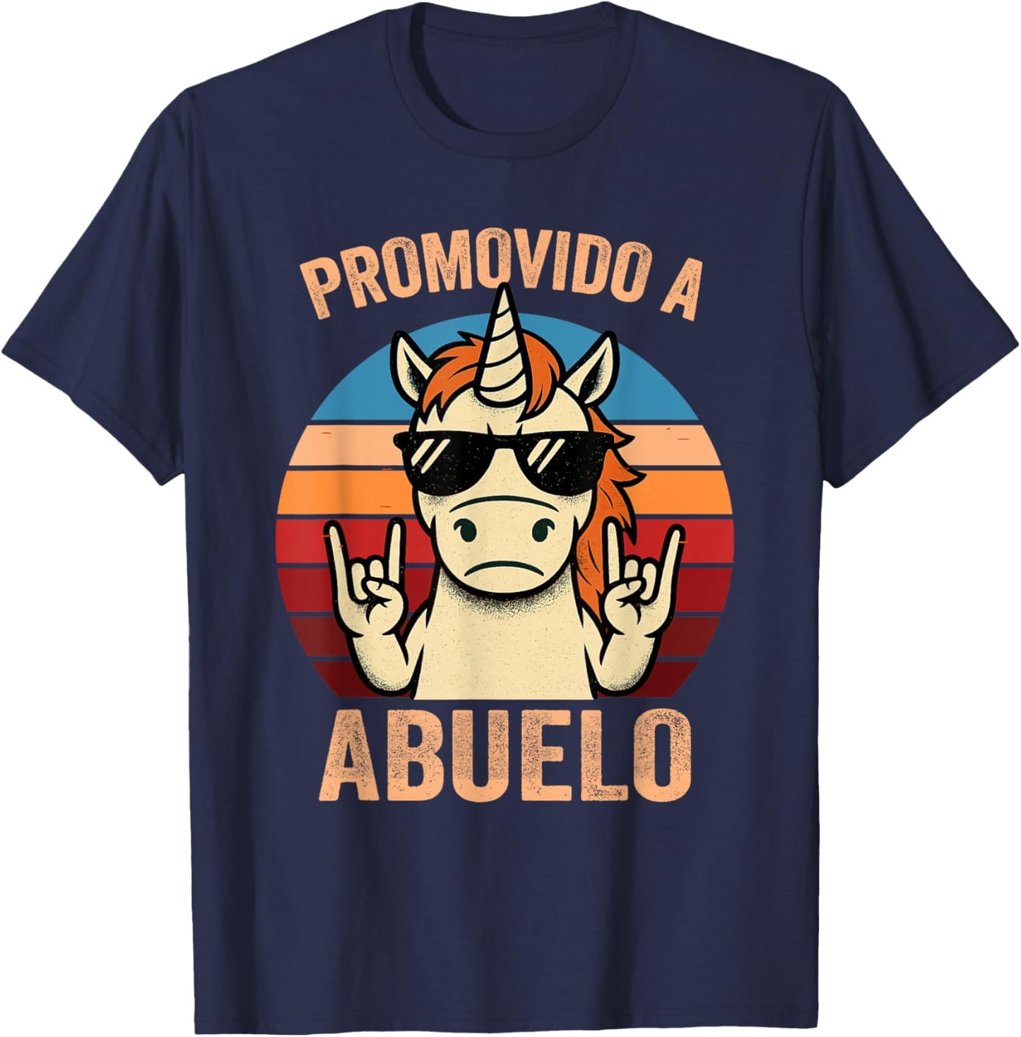 Abuelo Cargando Promovido A Abuelo 2026 2027 2028 T-Shirt - T-Shirt | Navy