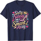 Sixty Sassy and Bit Smart Assy Bday T-Shirt - T-Shirt | Navy