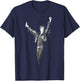 George Michael Wham! Farewell Concert Last Christmas Wembley T-Shirt - T-Shirt | Navy
