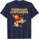 Toodaloo Cuntaroos, Retro Kid Scooter Dog T-Shirt - T-Shirt | Navy
