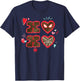 Marvel Spider-Man XOXO Valentine's Day Heart Gift T-Shirt - T-Shirt | Navy