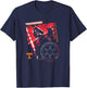 Tennessee Volunteers Star Wars Sith Lord Black T-Shirt - T-Shirt | Navy