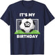 Soccer It's My 10th Birthday, Soccer Ball Birthday Design T-Shirt - T-Shirt | Navy