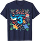 3rd It's My Birthday Ocean 3 Year Old Sea Fish Aquarium T-Shirt - T-Shirt | Navy