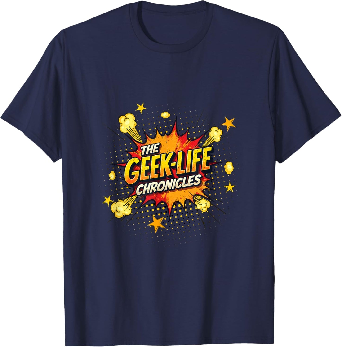 The Geek Life Chronicles T-Shirt - T-Shirt | Navy