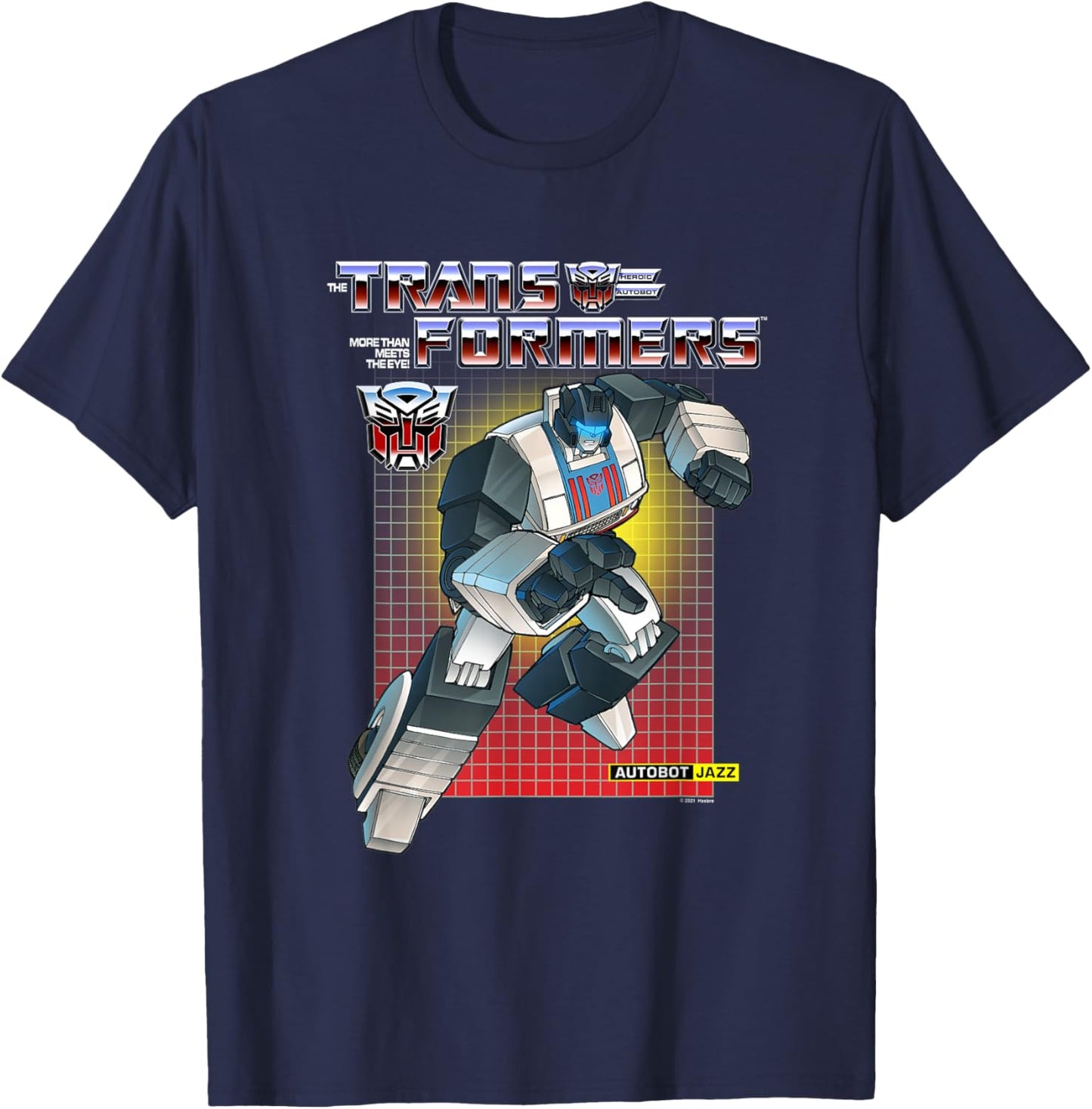 Transformers Jazz T-Shirt - T-Shirt | Navy