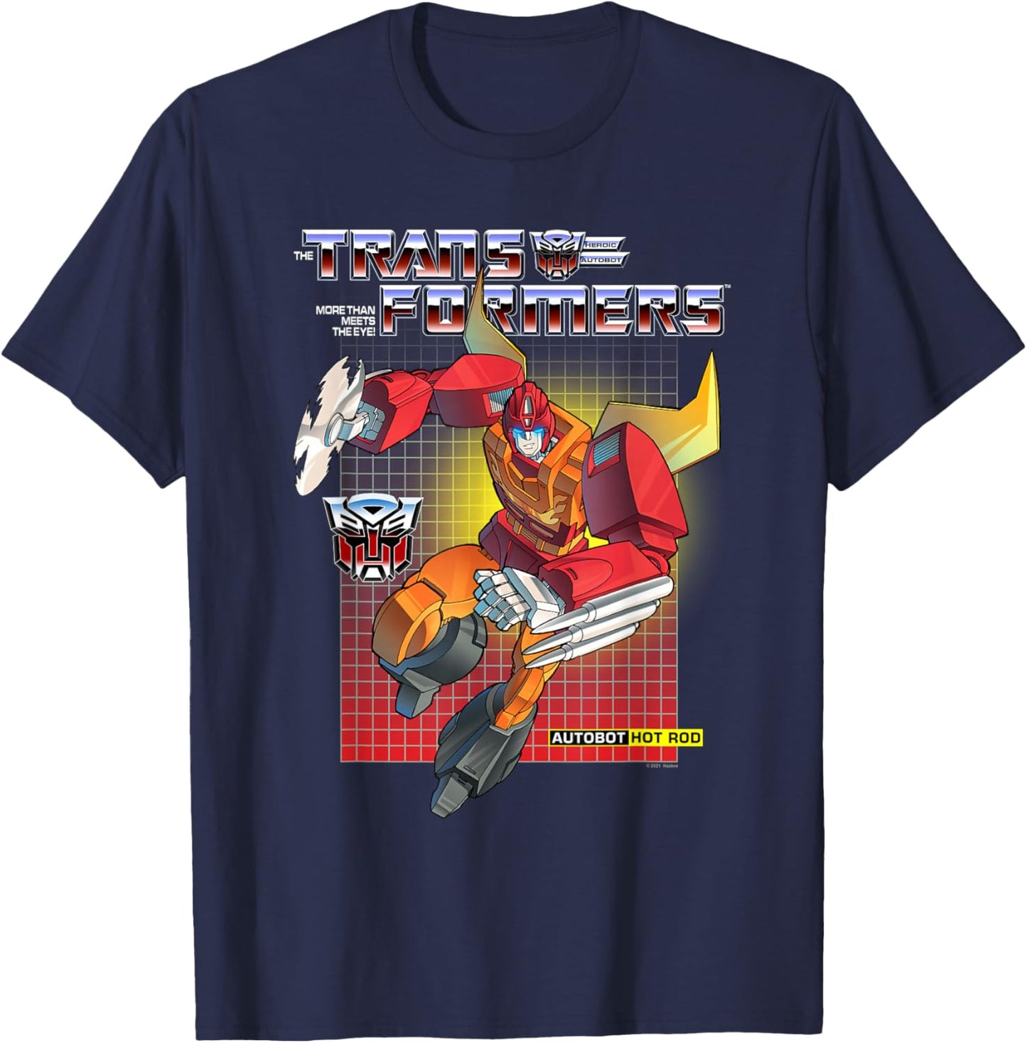 Transformers Hot Rod T-Shirt - T-Shirt | Navy