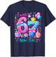 7 Years Old Birthday I was 6 Now I'm 7 6 7 Funny Kids Girls T-Shirt - T-Shirt | Navy