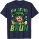 Six Seven Bruh St Patricks Day 6 7 Meme 67 Boy Kids Youth T-Shirt - T-Shirt | Navy